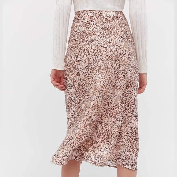 Urban Outfitters Rowan Midi Slip Skirt - Picture 2 of 4